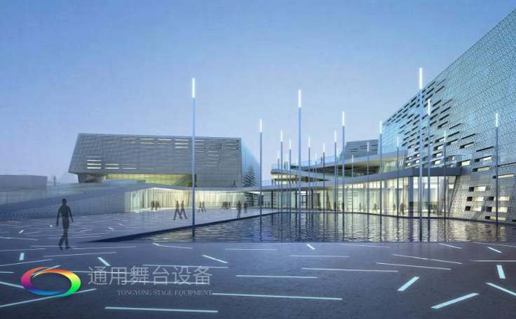 舞臺阻燃幕布通用舞臺扛起建設單位責任，加強檢查監管，落實“3個100%”要求！東莞市工人文化宮工人電影院改造工程順利完工